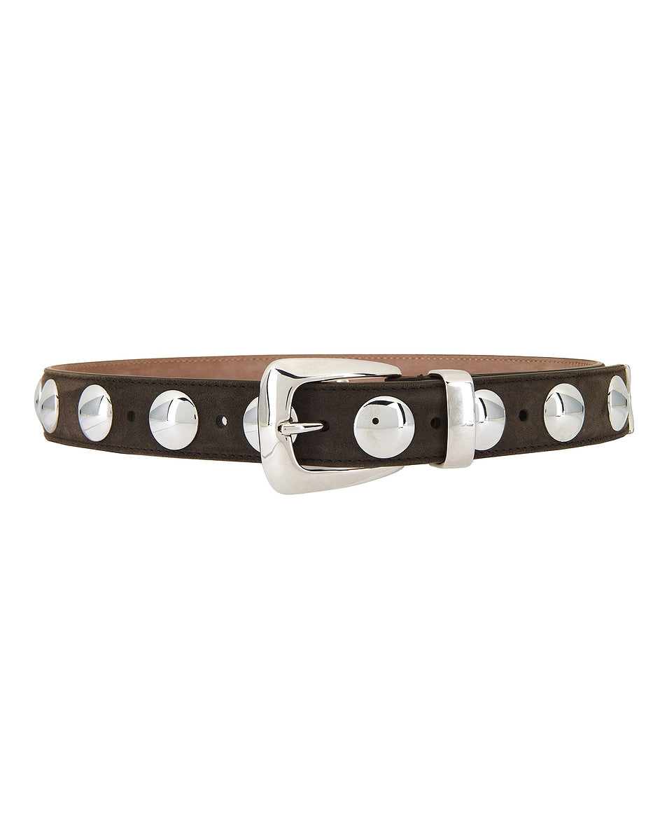 Benny Black & Silver Stud Belt