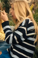 Blue Striped Rugby Shirt