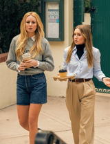 Blue Button-Down Ex-Boyfriend Shirt 