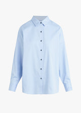 Blue Button-Down Ex-Boyfriend Shirt 