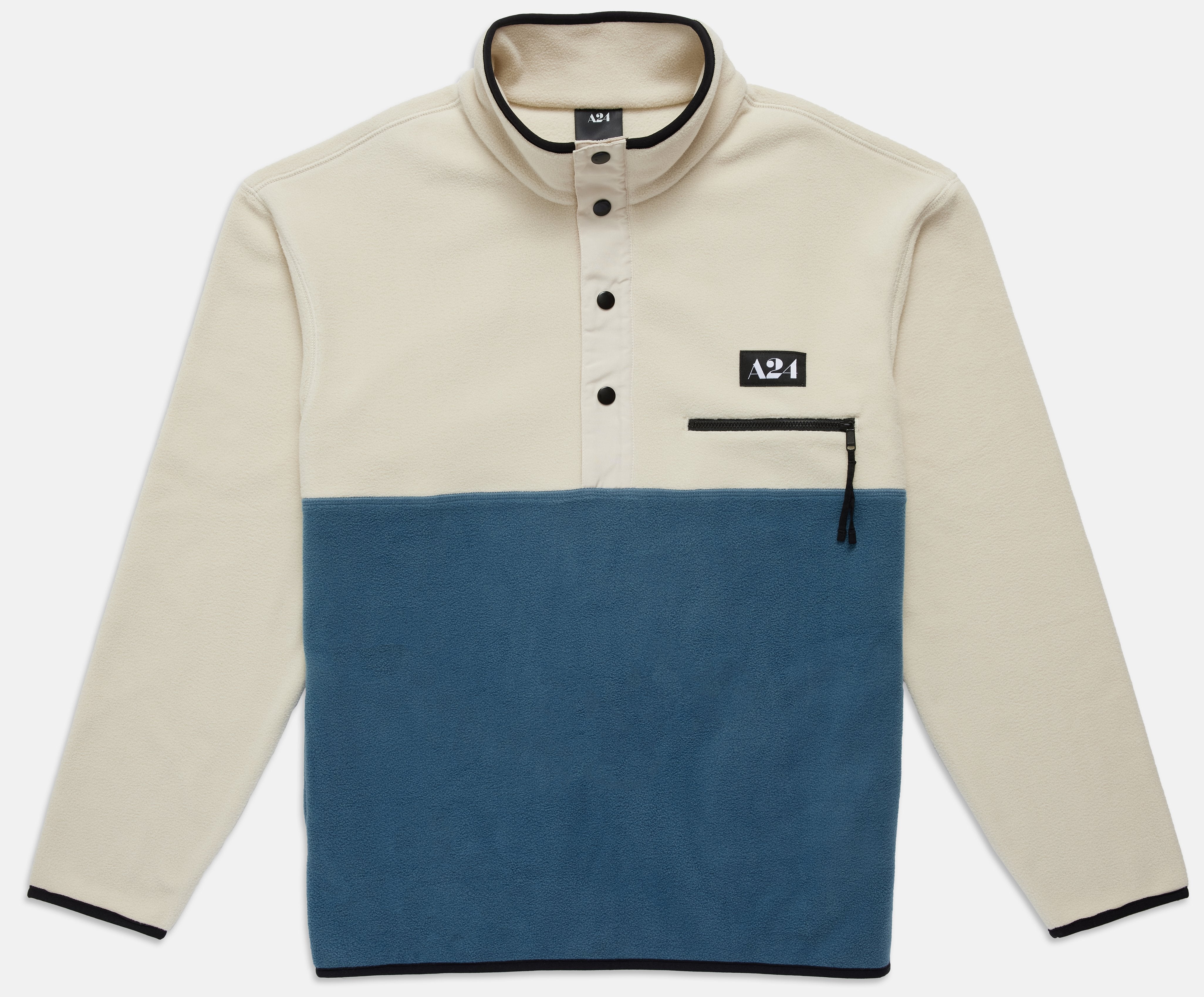 Snow Half Snap Fleece