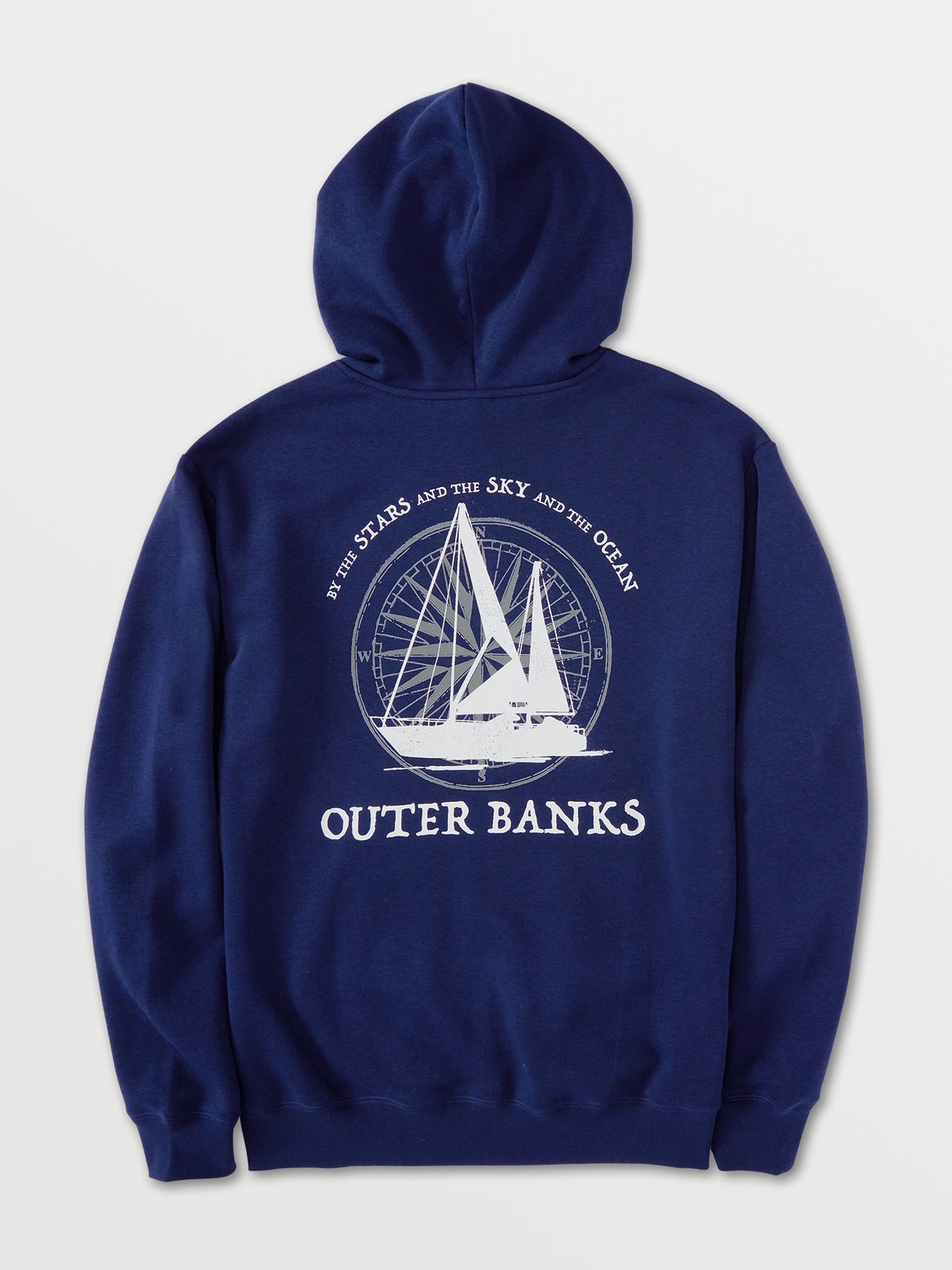 OBX BAHAMAS PULLOVER HOODIE IN NAVY