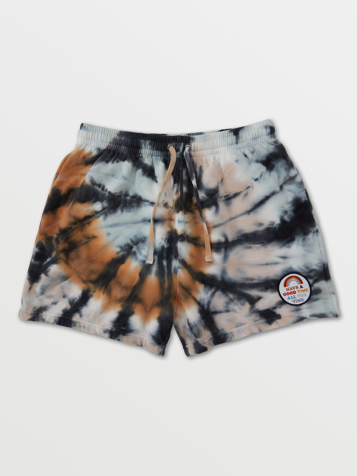 OBX KIARA FLEECE SHORT in MULTI tie dye