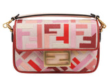 Mini BAGUETTE LOGO bag IN PINK