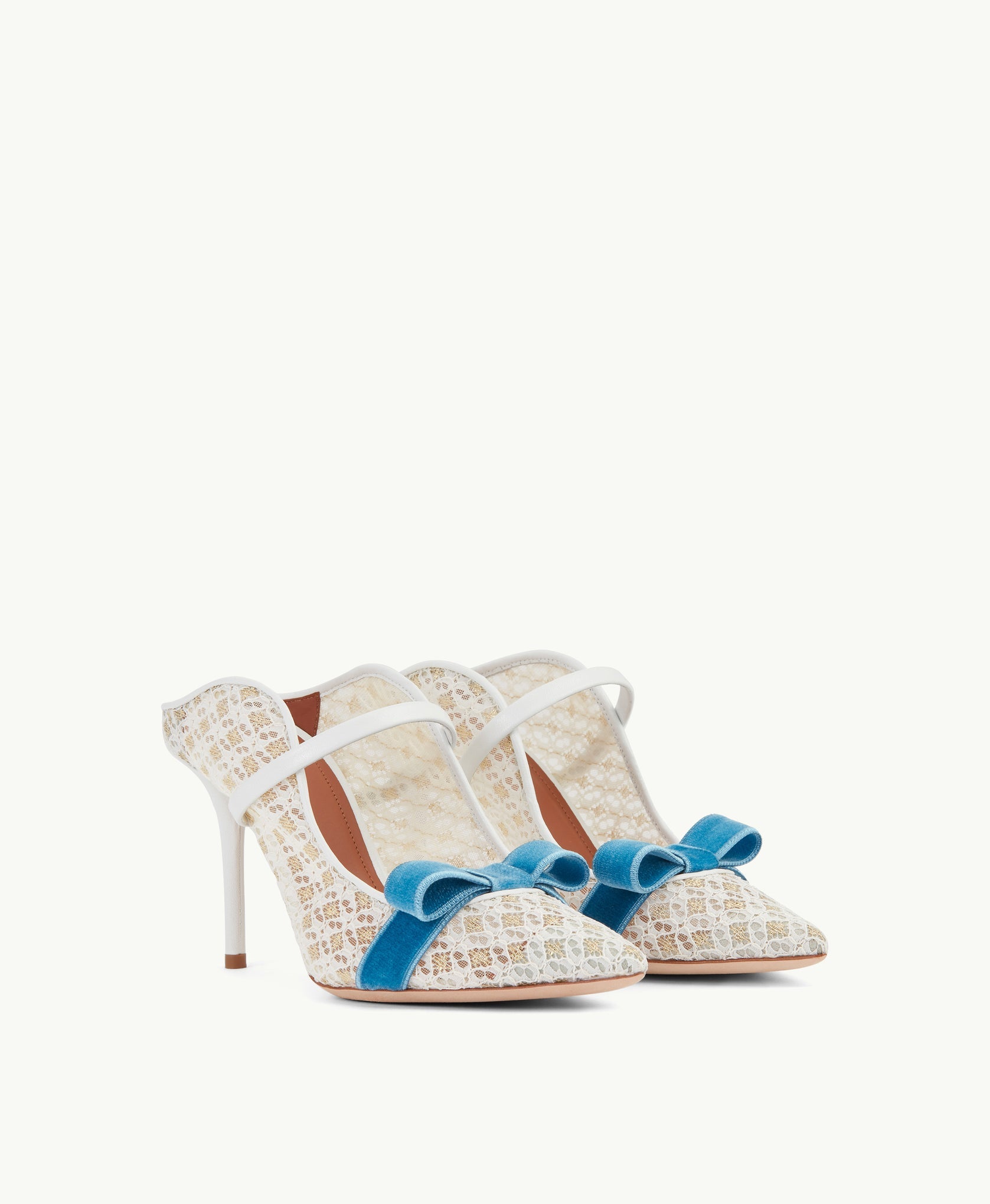 MARGUERITE 85MM HEELED MULE