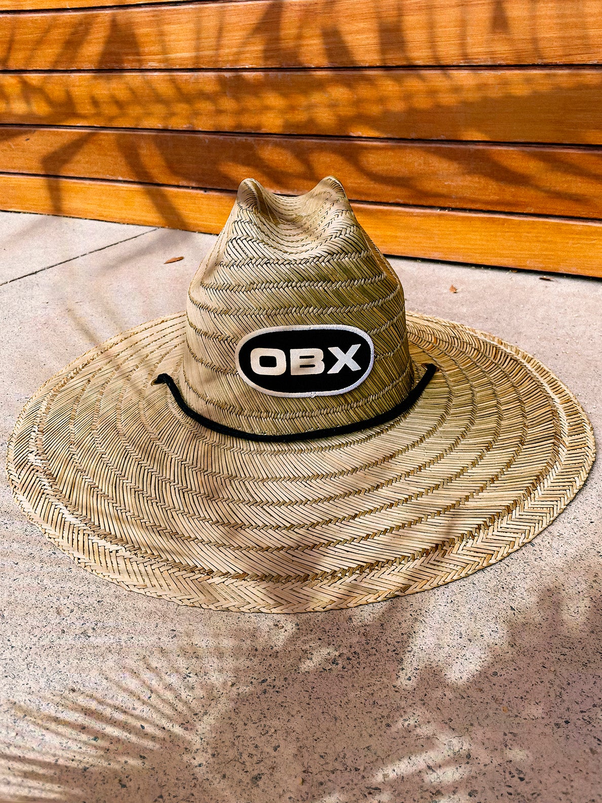 OBX POGUE LIFE WIDE BRIM STRAW HAT in NATURAL