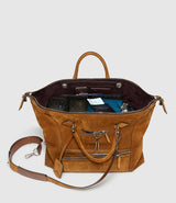 Vagabond WEEKENDER Duffle Bag in tan SUEDE MARRAKECH