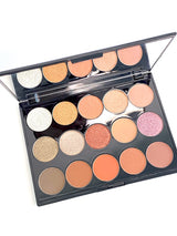 Insecure x Boujie Free Cosmetics "Low Key Glowing" 15 Shade Eye Shadow Palette