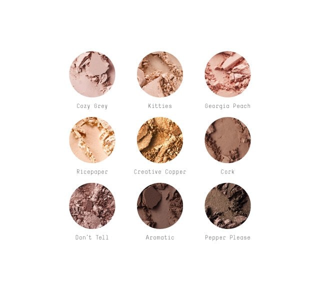 EYE SHADOW X 9: AMBER TIMES NINE palette