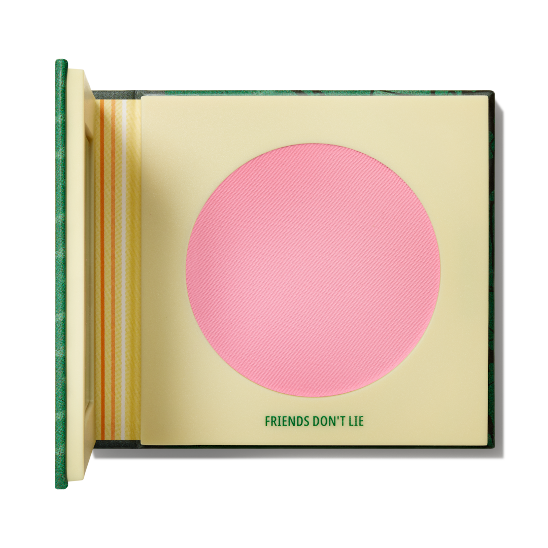 MAC X Stranger Things POWDER BLUSH IN FRIENDS DON'T LIE SOFT PINK