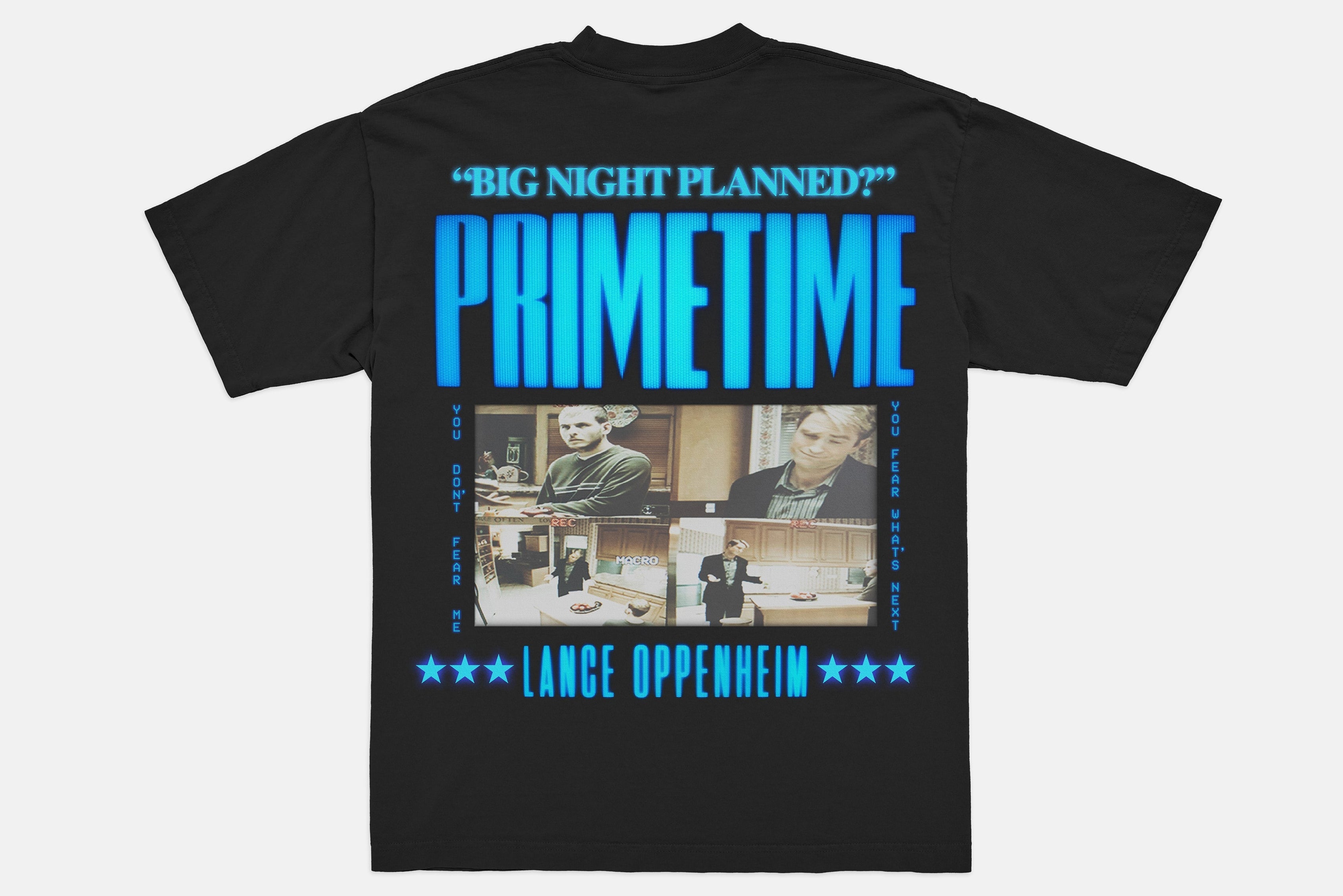 Black Primetime x Farmer's Daughter CCTV Tee