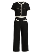 Blair Black & White Two-Piece Set