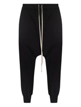 Rick Owens DRKSHDW cotton drop-crotch trousers