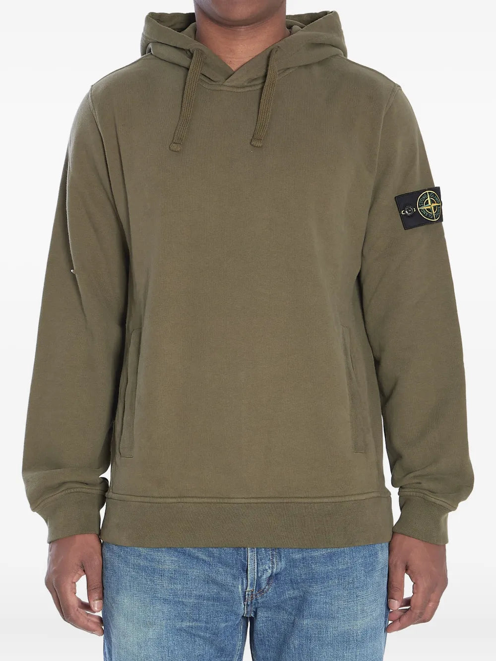 Green Kangaroo Pocket Hoodie