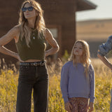 Abigail Reese wearing Sablyn Angie rib tank in The Madison