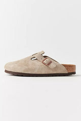 Boston Soft Footbed Suede Clog · Sugar · The Bear · Seek