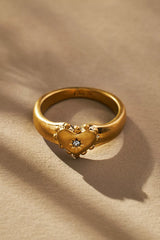 Heart Signet Ring