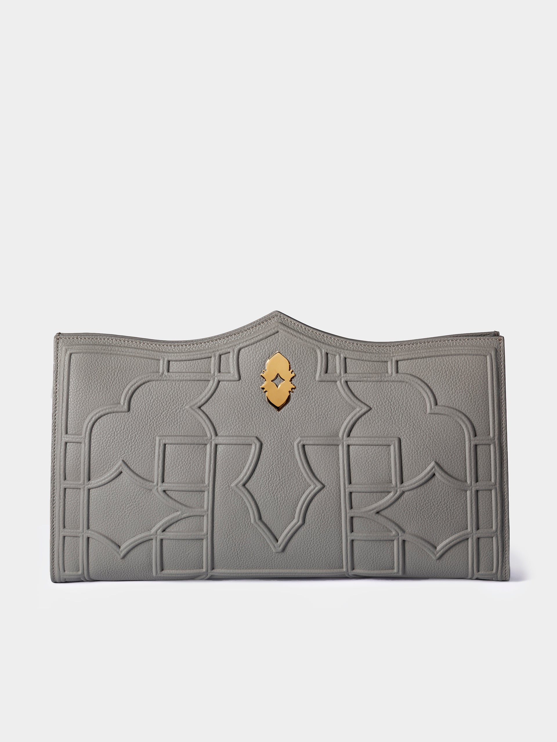 Grey Louvre Abu Dhabi Bag