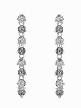 Silver Cascade Earrings