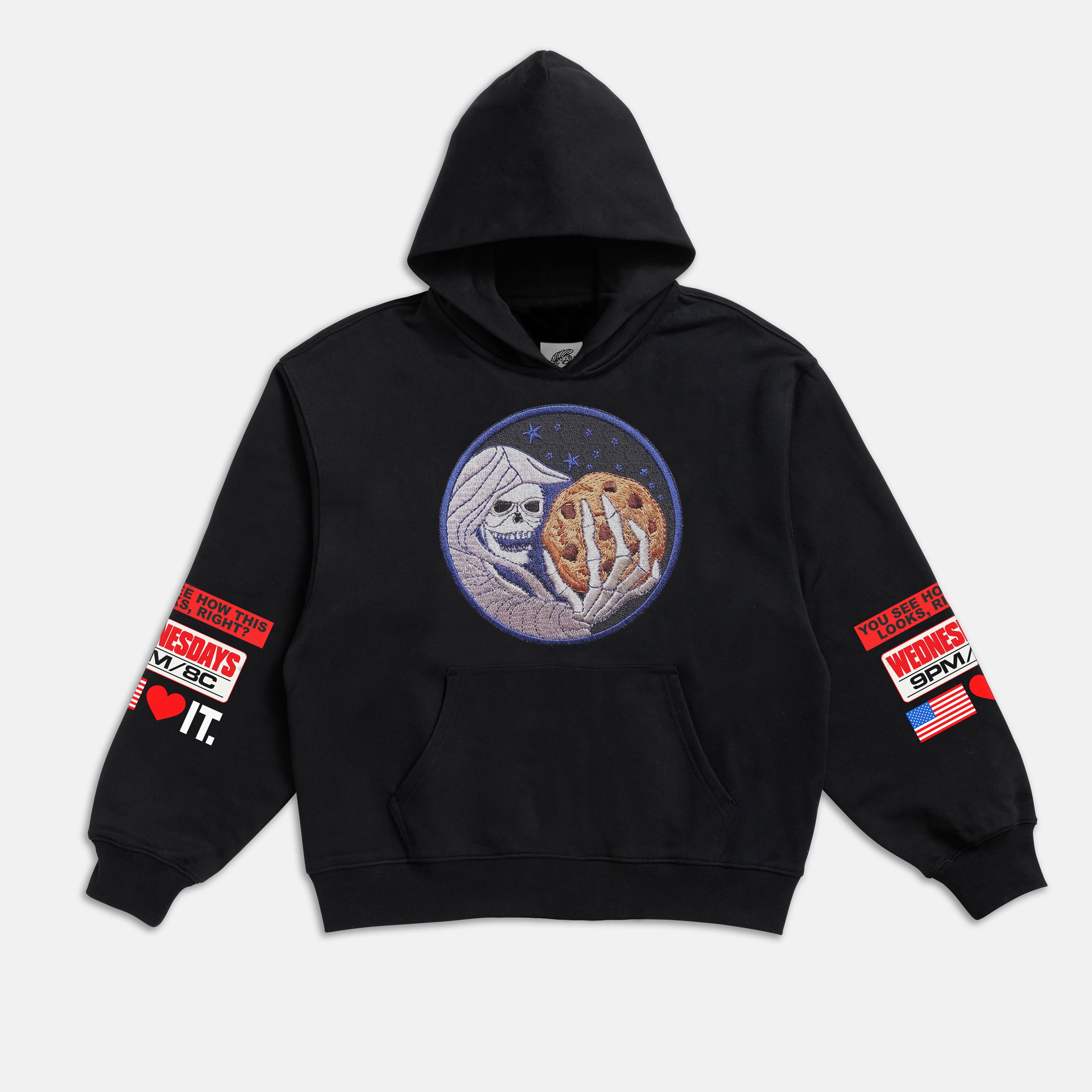 Black Primetime x Farmer's Daughter Cookie Hoodie