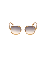 Men's Orizzonte Geometric Acetate & Metal Sunglasses