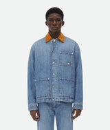 Bottega Veneta Blue Vintage Denim Jacket