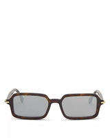 Fendi Selleria Rectangle Sunglasses in Tortoise