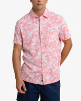 Beachcast Shirt in Geranium Pink Print