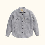 Riverton Gray Wool Shirt Jacket