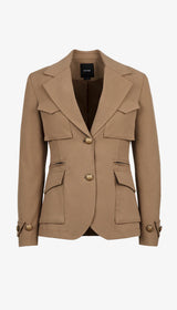 Smythe Tan Safari Blazer