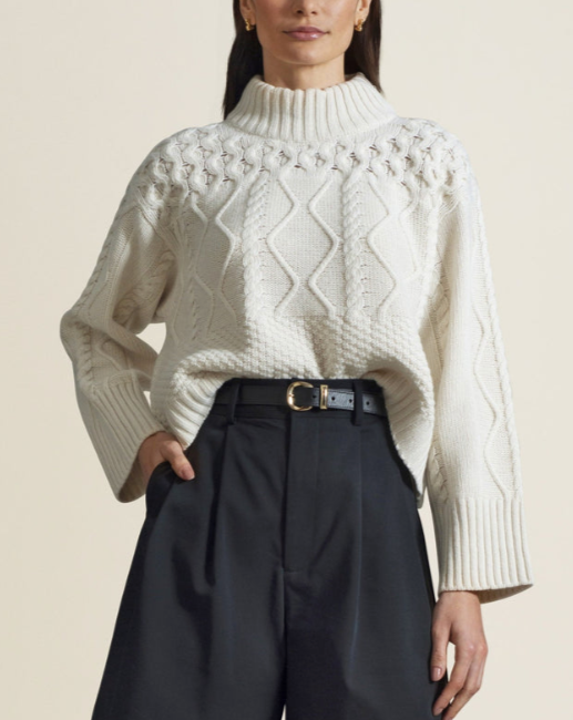 CHALET CROPPED SWEATER