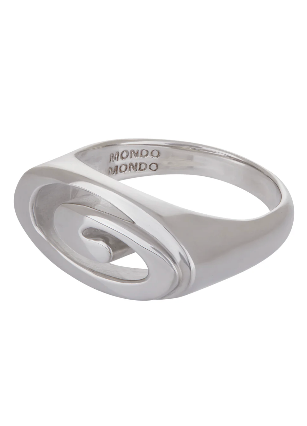 Infinity Ring In Sterling Silver