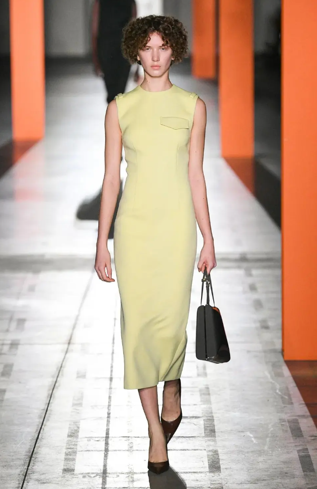 Yellow Midi Dress
