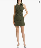 Theory Women's Halter Trench Dress