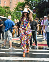 Patchwork Embroidered Maxi Dress