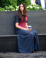 Gabriela Hearst Coleridge Vest in Bordeaux Virgin Wool