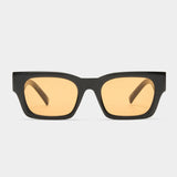 Shmood Black Sunglasses with Amber Lenses