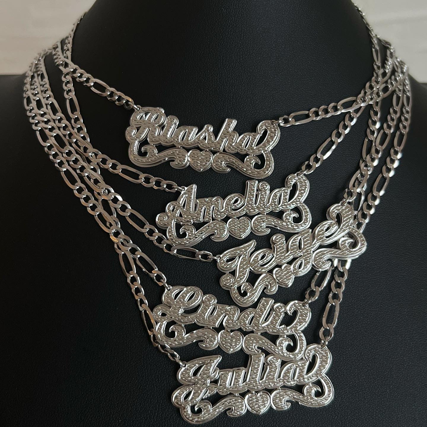 Double Plated Custom Nameplate