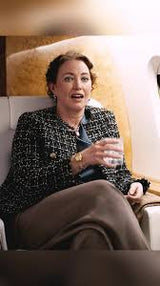 Abigail Reese wearing Gerard Darel Naya tweed jacket in The Madison