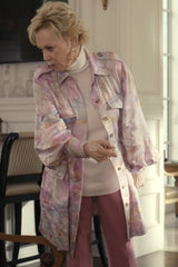 Zimmermann pastel printed cargo mini dress product photo