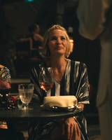 Metallic Stripe Boubou Caftan