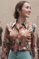 Shop Lexi Howard's Gold Flower Drop Earrings from Euphoria Season 3 · Seek