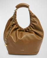 Squeeze Medium Shoulder Bag in Napa Leather