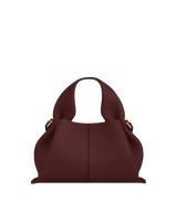 Numéro Neuf Mini Bag in Burgundy Leather