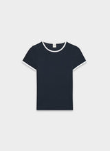 HomeStretch Blue and White Ringer T-Shirt