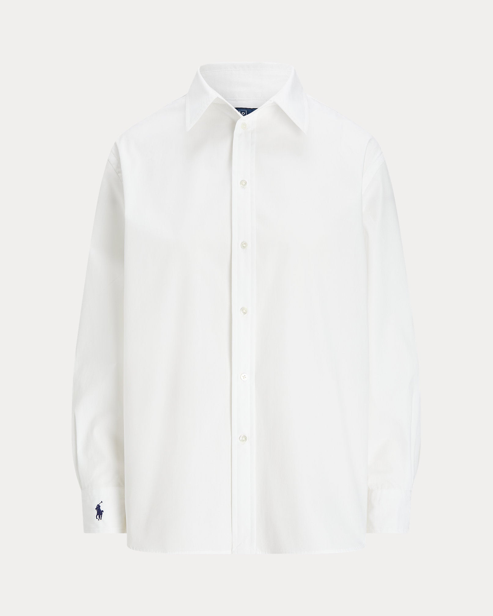 White Oversized Button Up Shirt
