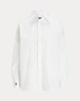 White Oversized Button Up Shirt