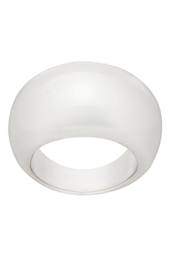 Silver Donut Ring