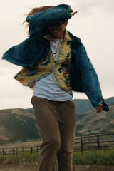 Shop Rue Bennett's Yellow Printed Aloha Shirt from Euphoria Season 3 · Seek
