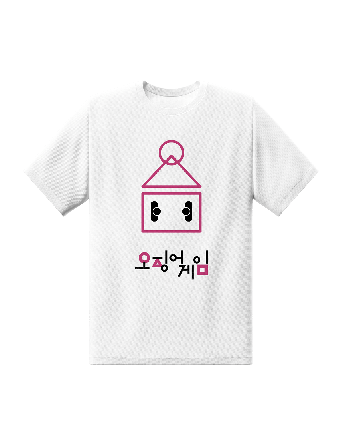 SQUID GAME ARENA WHITE T-SHIRT BY GFXT3CH